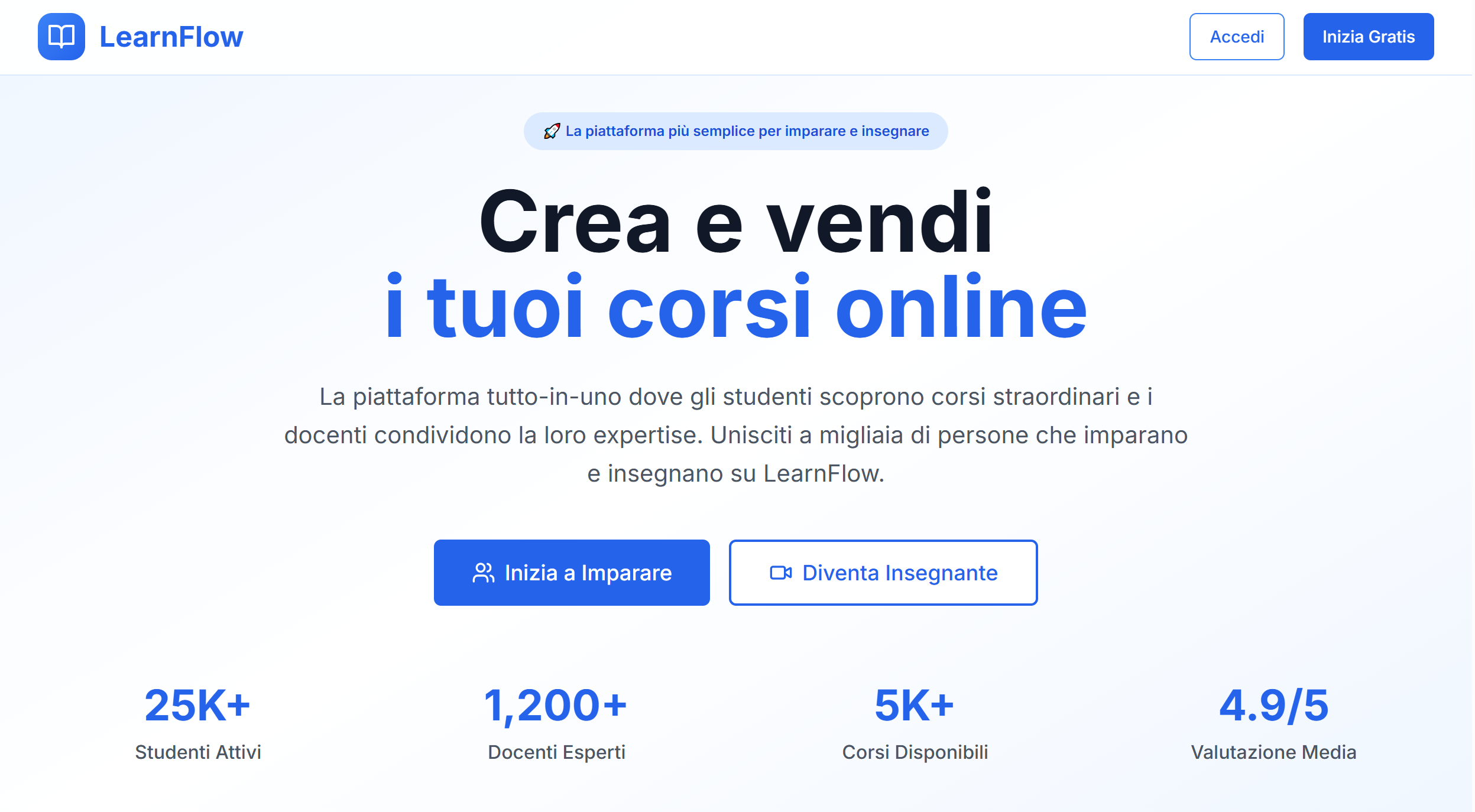 Piattaforma Corsi Online